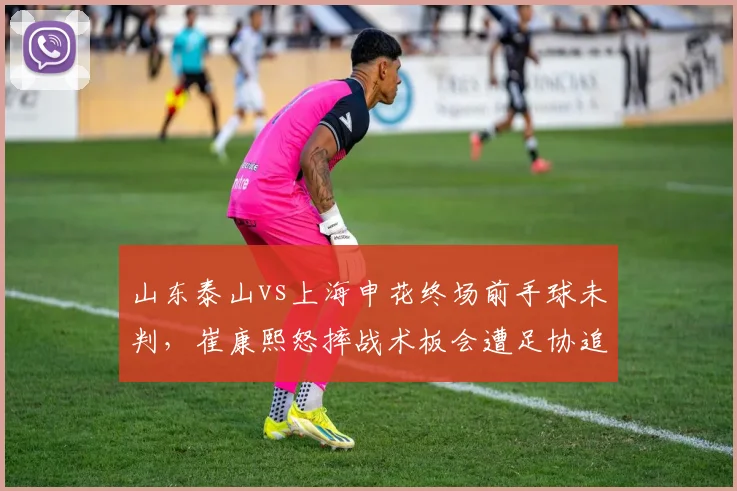 山东泰山vs上海申花终场前手球未判，崔康熙怒摔战术板会遭足协追罚吗？